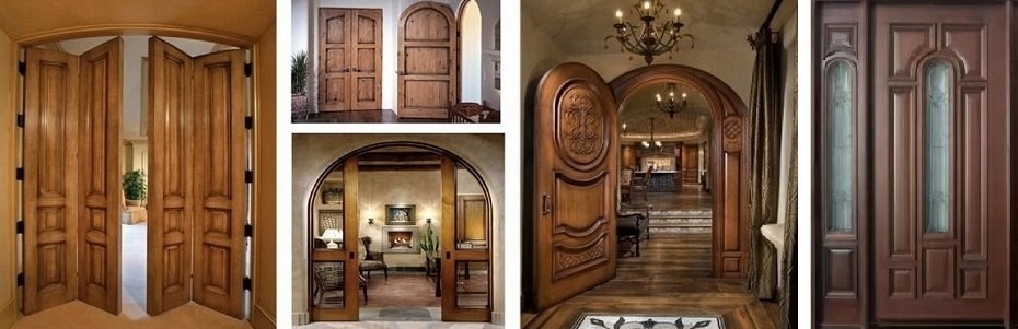Wood Doors in The World. Solid Wood Doors Catalogue